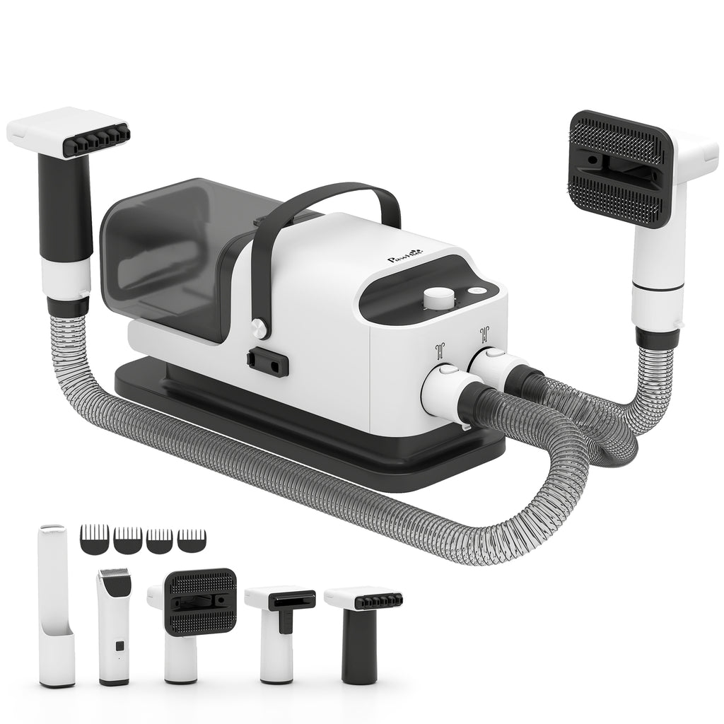 PawHut 5-in-1 Grooming Station | Vacuum, Dryer & Clipper