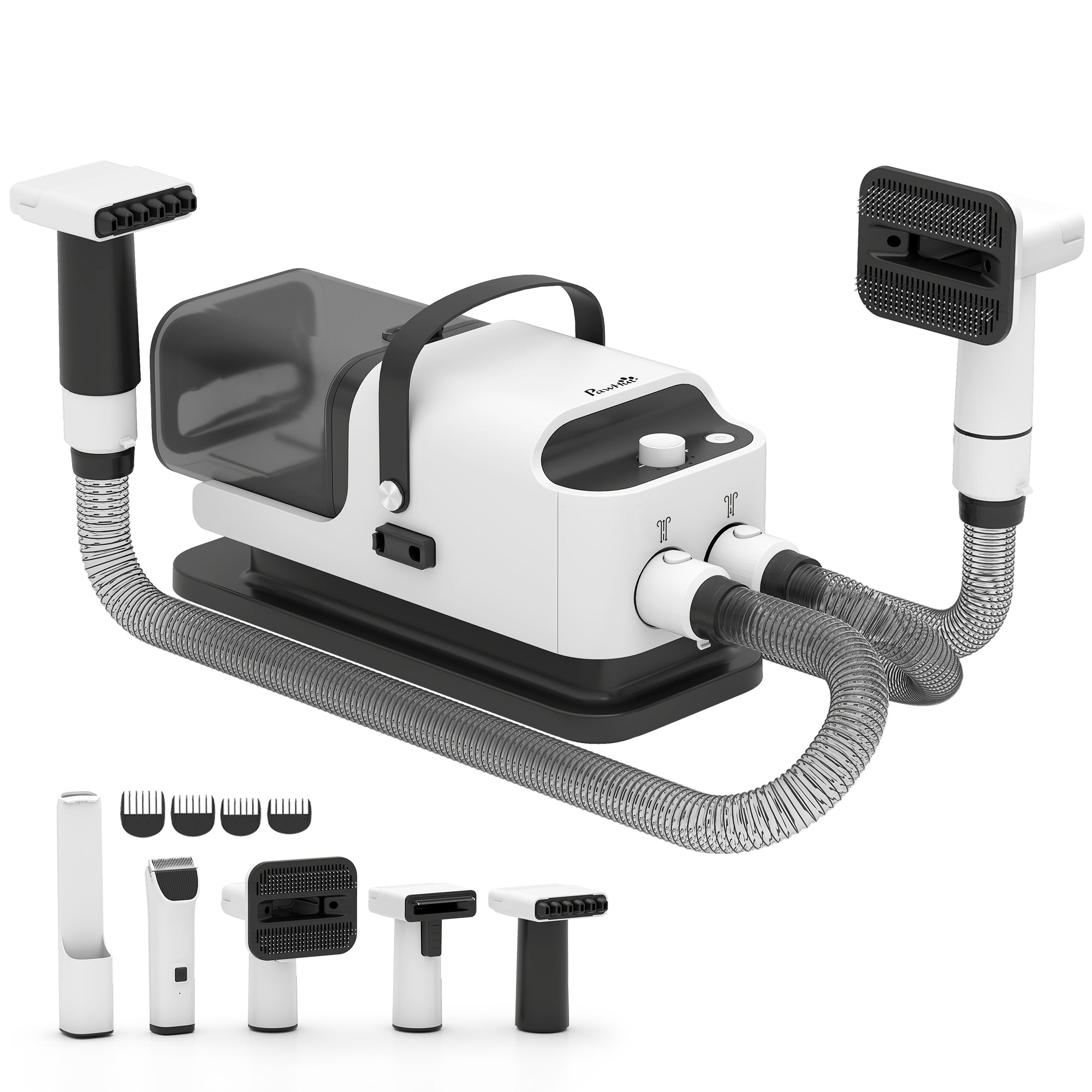 PawHut 5-in-1 Grooming Station | Vacuum, Dryer & Clipper